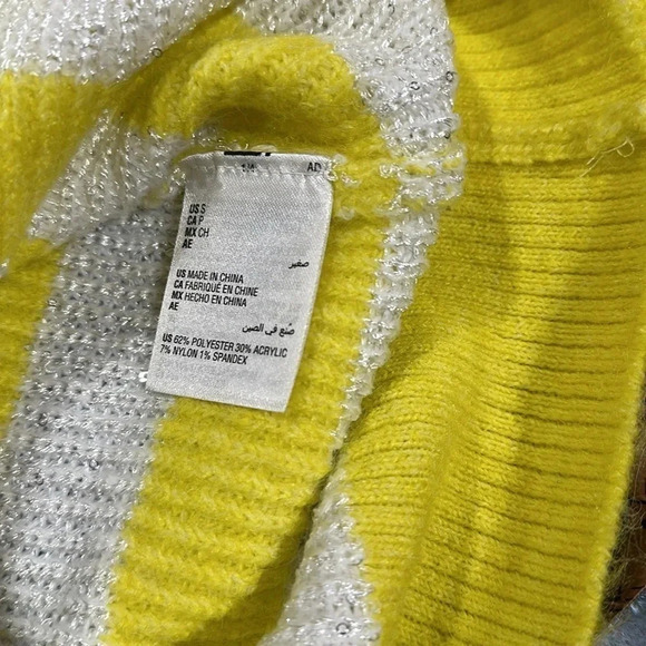 On 34th Women's Striped Sequin Cardigan - Picture 10 of 10